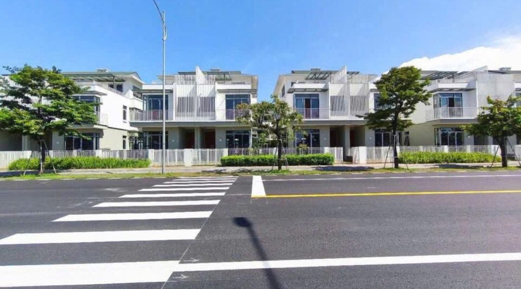 Biệt thự song lập đường 24m thực tế 150m2 dự án Eco Garden Huế