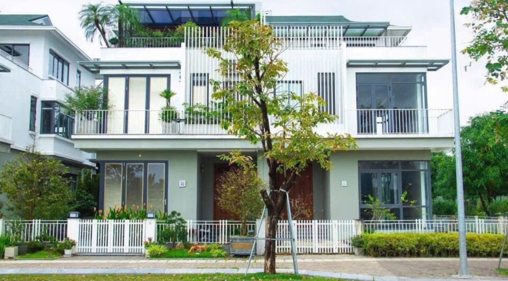 Biệt thự song lập thực tế 150m2 dự án Eco Garden Huế