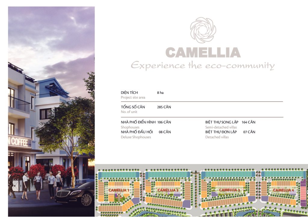 khu Camelia dự án eco garden huế