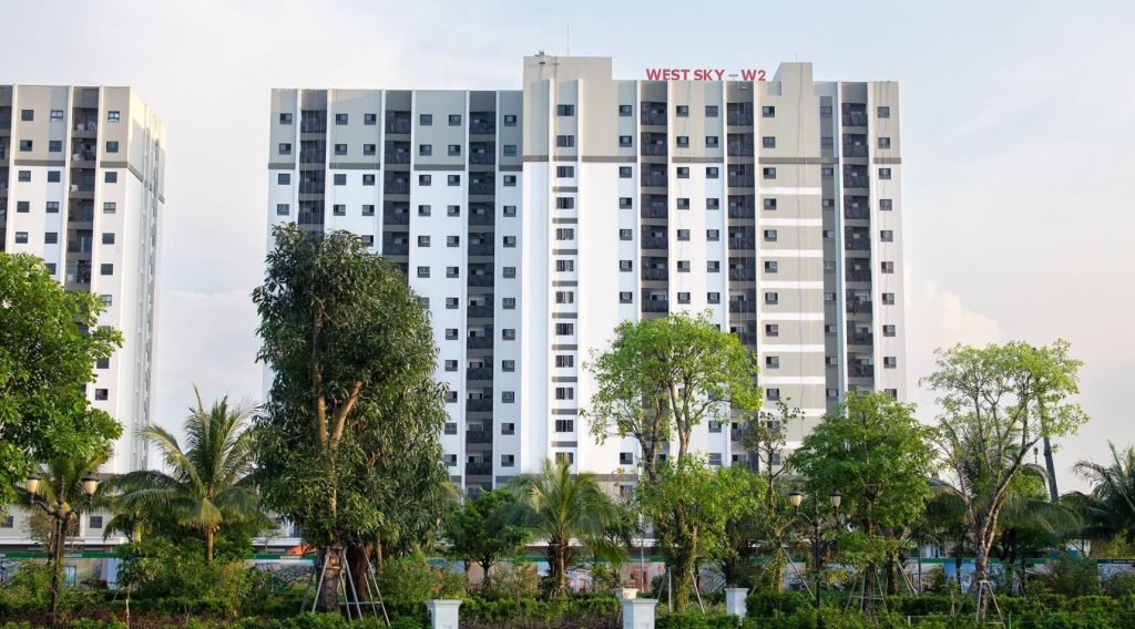 Chung cư xã hội West Sky 15 tầng