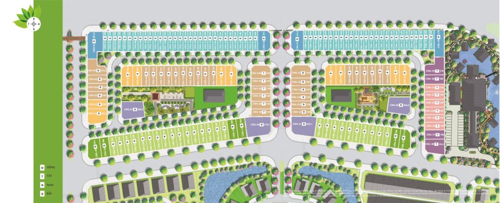Cm3,4 khu Camelia dự án eco garden huế