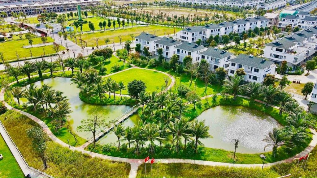 Cm4 Khu Camelia Dự án Ecogarden Huế nhìn trên cao