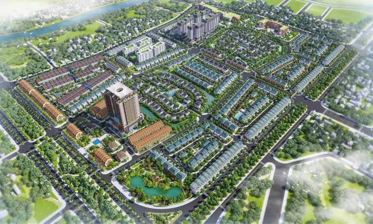 Mặt bằng tổng thể dự án eco garden huế