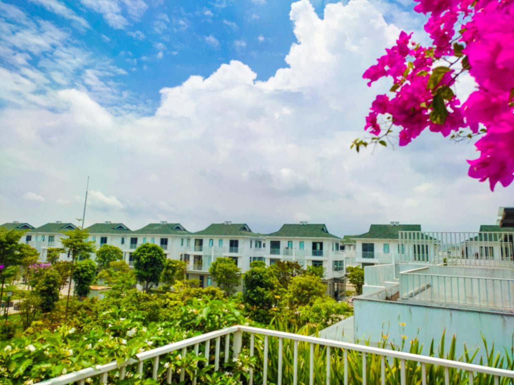 View sân thượng biệt thự Iris
