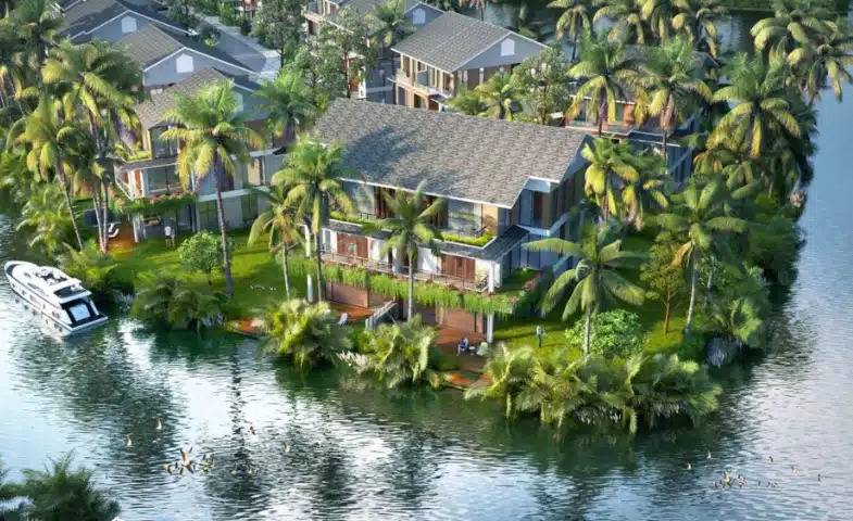 Biệt thự đảo ecogarden huế