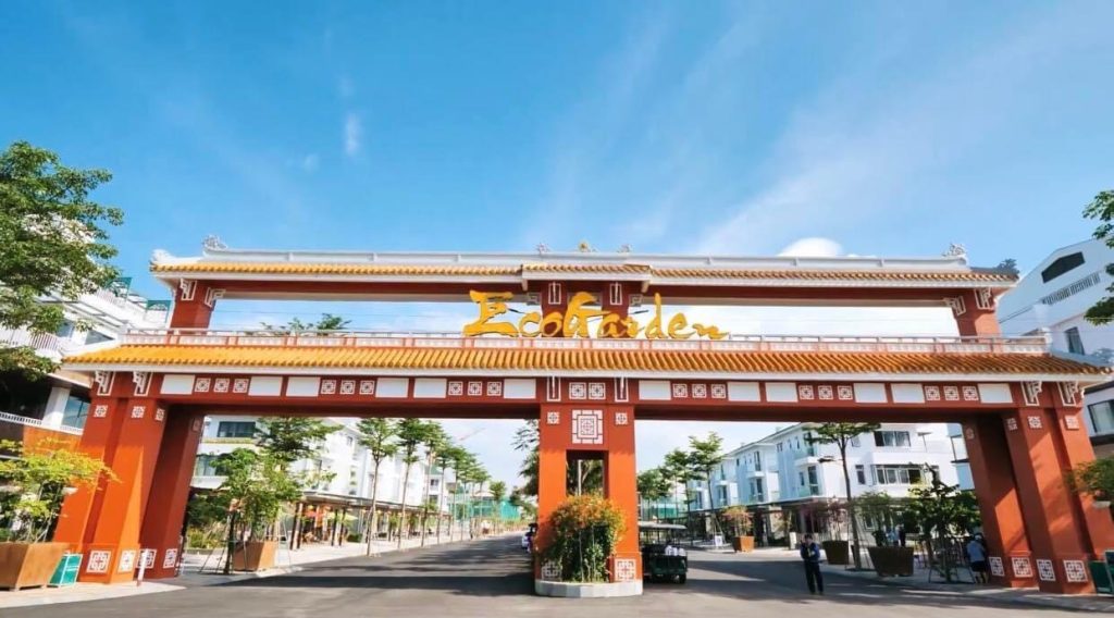 eco garden huế cổng chính