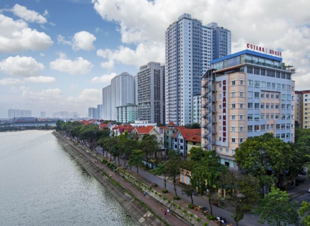 Trụ sỡ Cotana bảng giá dự án Eco garden Huế