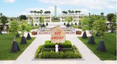 Quảng trường dự án EcoGarden Huế