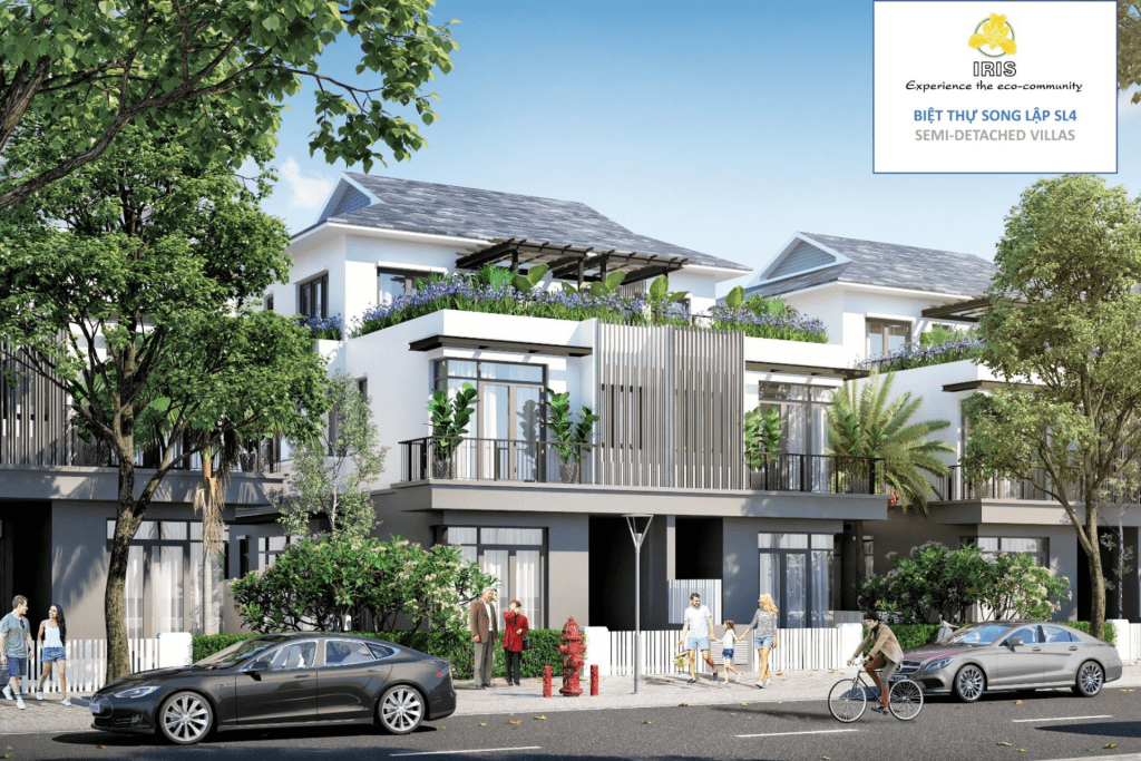 Biệt thự song lập eco garden huế