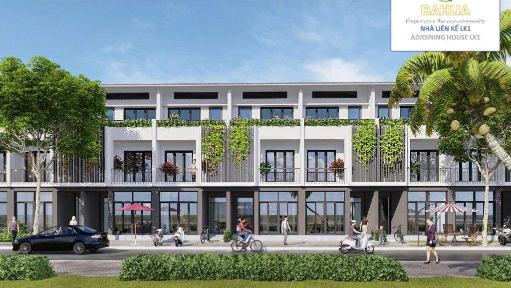 Nhà liền kề khu Dahlia Eco Garden Huế