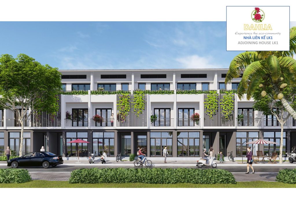 mẫu nhà khu dahlia Eco garden Huế