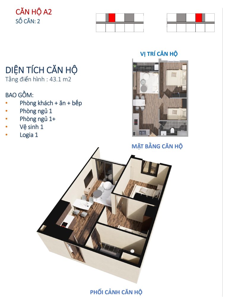 Mặt bằng OXH2 ecogarden huế