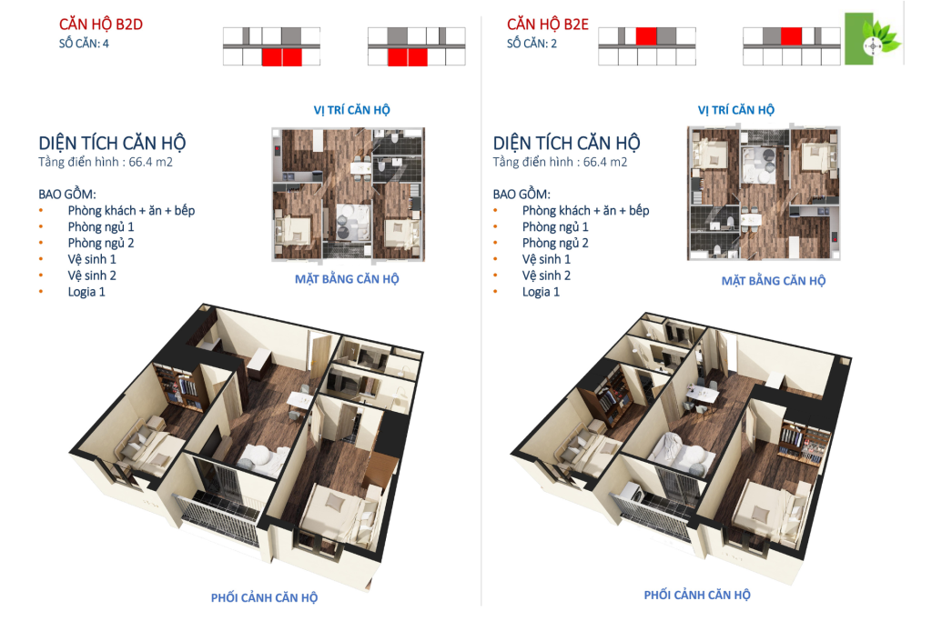 căn 2pn chung cư eco garden huế